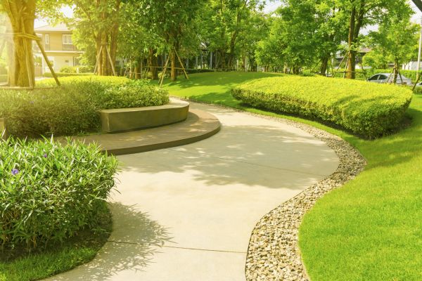 Cement Walkway Installation in Rockledge