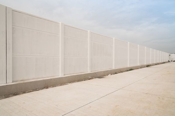 Concrete Fence Construction in Rockledge