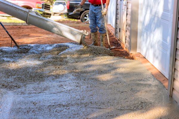 Cement Driveway Pouring in Rockledge