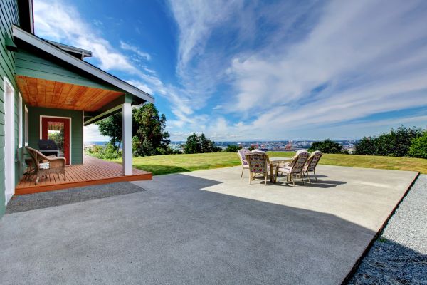 Backyard Concrete Paving in Rockledge