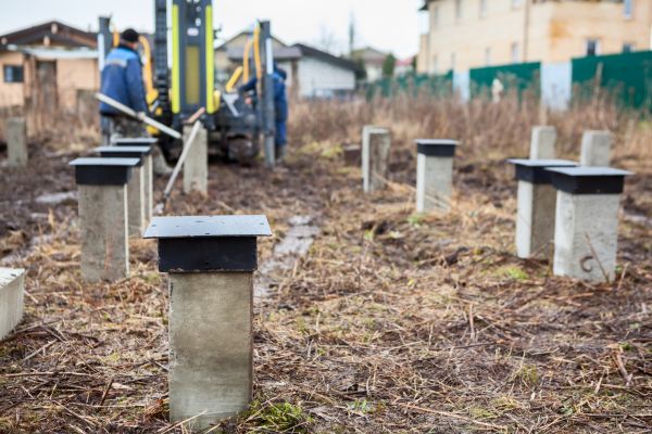 Concrete Piling Installation in Rockledge