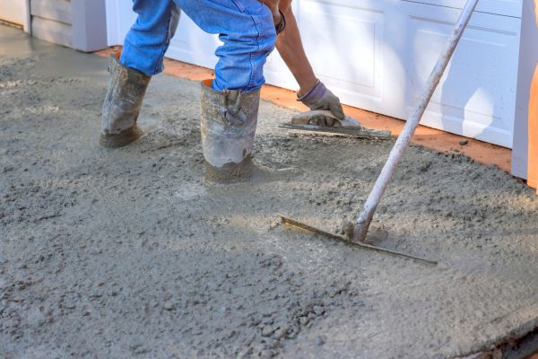 Driveway Slab Construction in Rockledge
