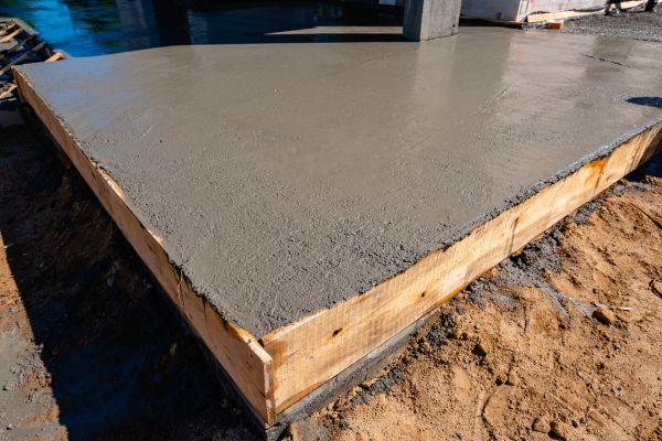 Outdoor Slab Installation in Rockledge