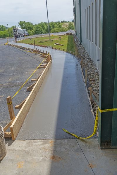 Concrete Sidewalk Paving in Rockledge