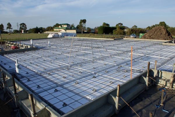 Barn Pad Construction in Rockledge