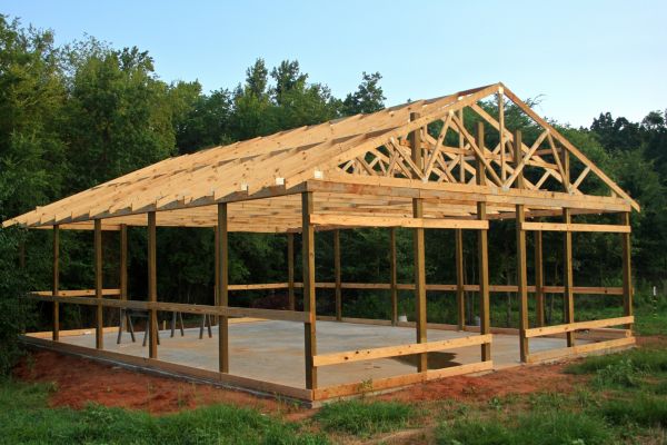 Barn Pad Installation in Rockledge