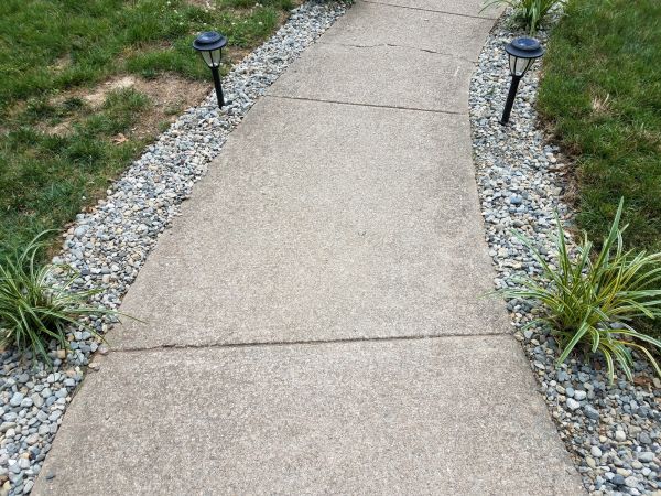 Cement Path Construction in Rockledge