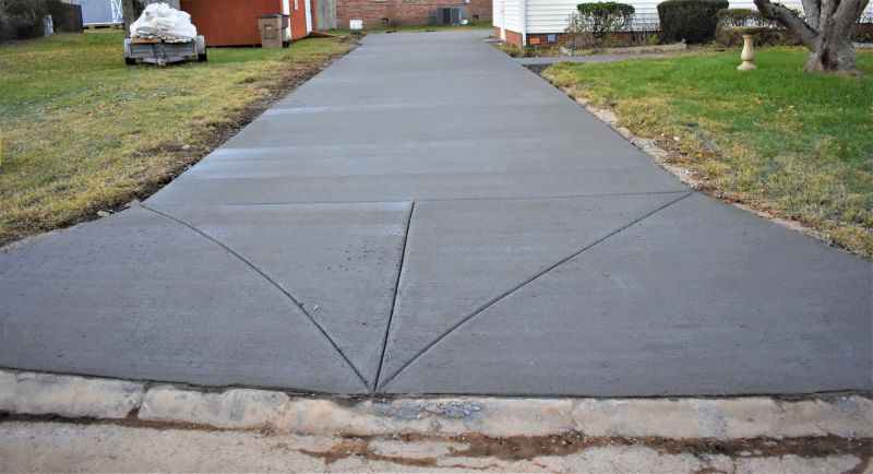 Concrete Driveway Edging