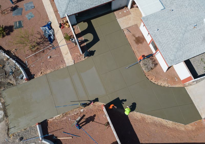 Concrete Driveway Installation detail