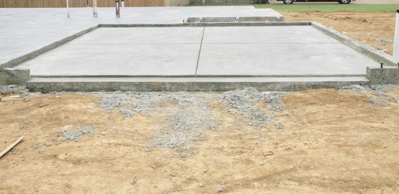 Concrete Parking Installation detail