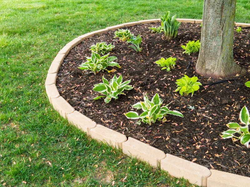 Yard Edging Installation
